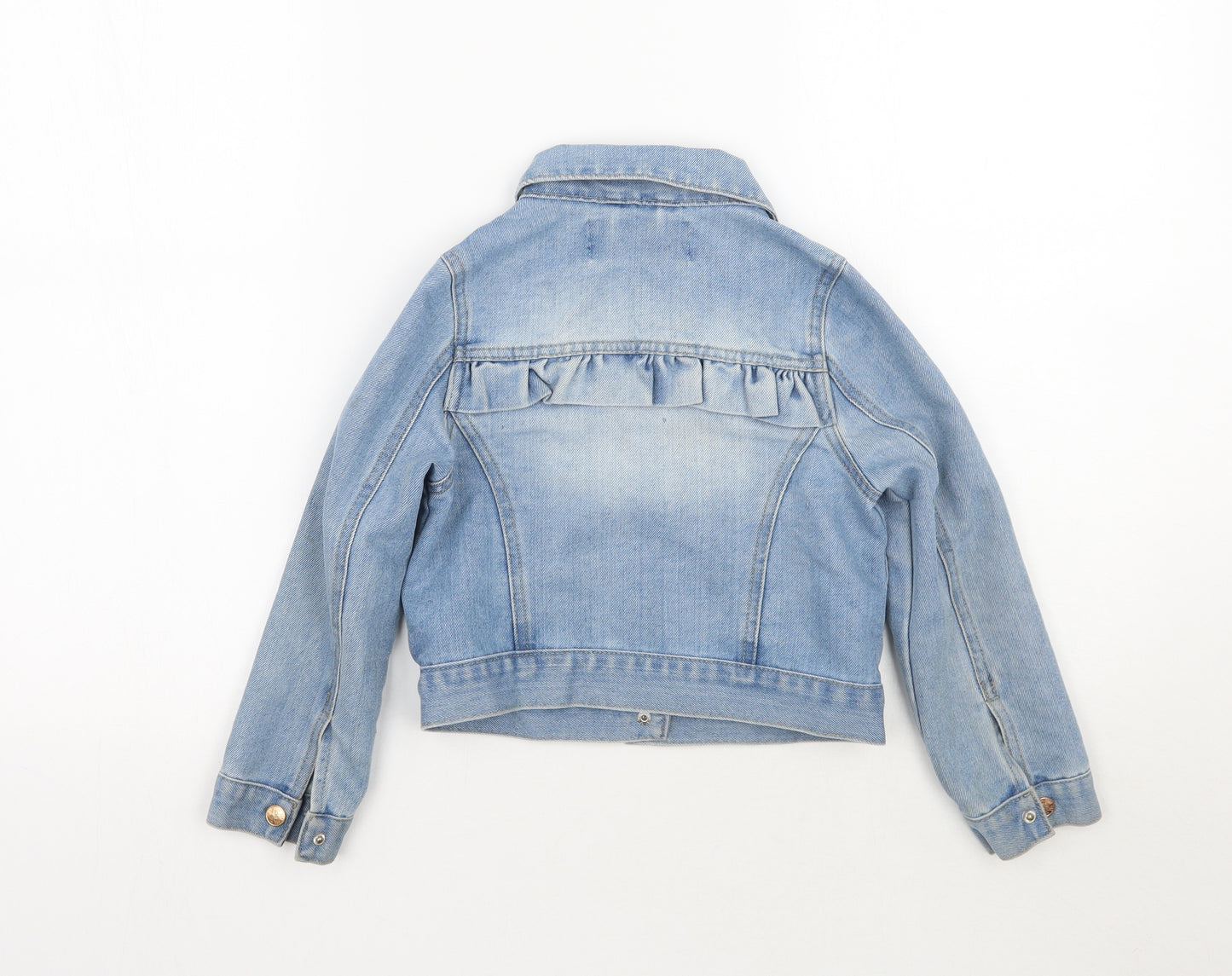 Denim co Girls Blue   Jacket Coat Size 6-7 Years
