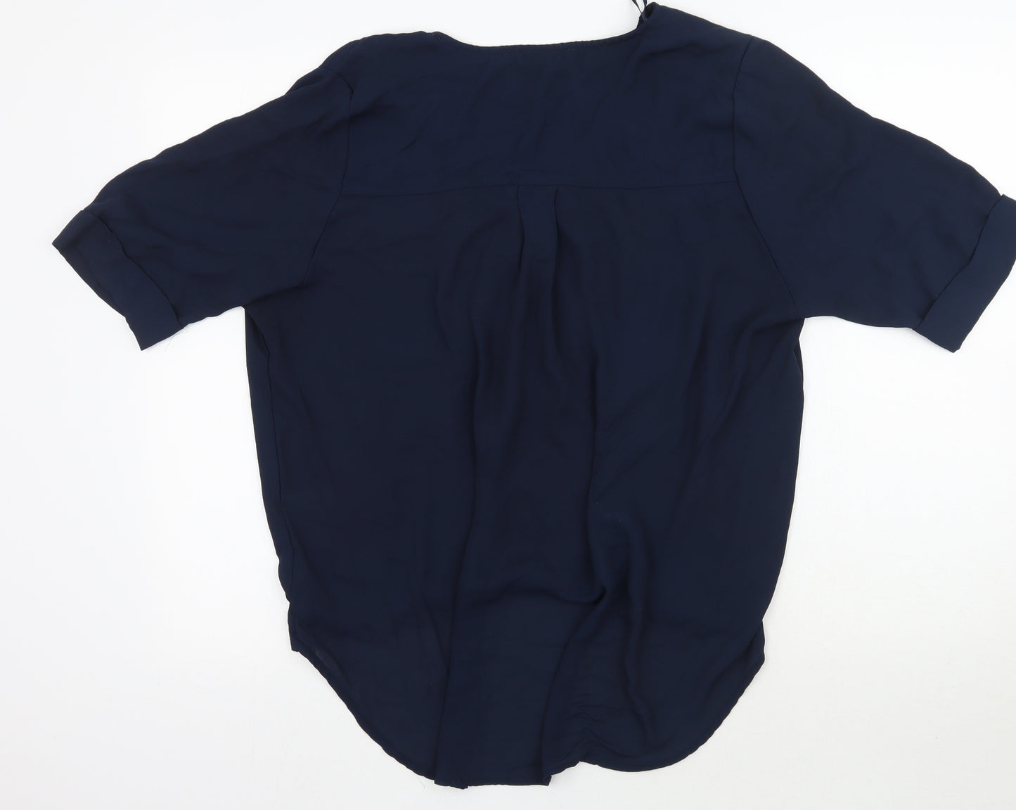 Select Womens Blue   Basic Blouse Size 16