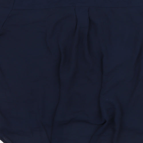 Select Womens Blue   Basic Blouse Size 16