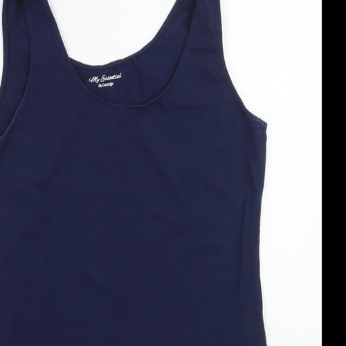 George Womens Black   Basic Tank Size 16