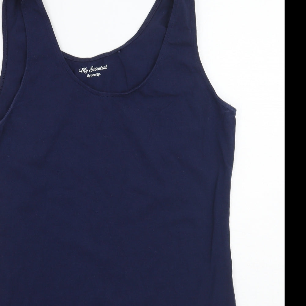 George Womens Black   Basic Tank Size 16