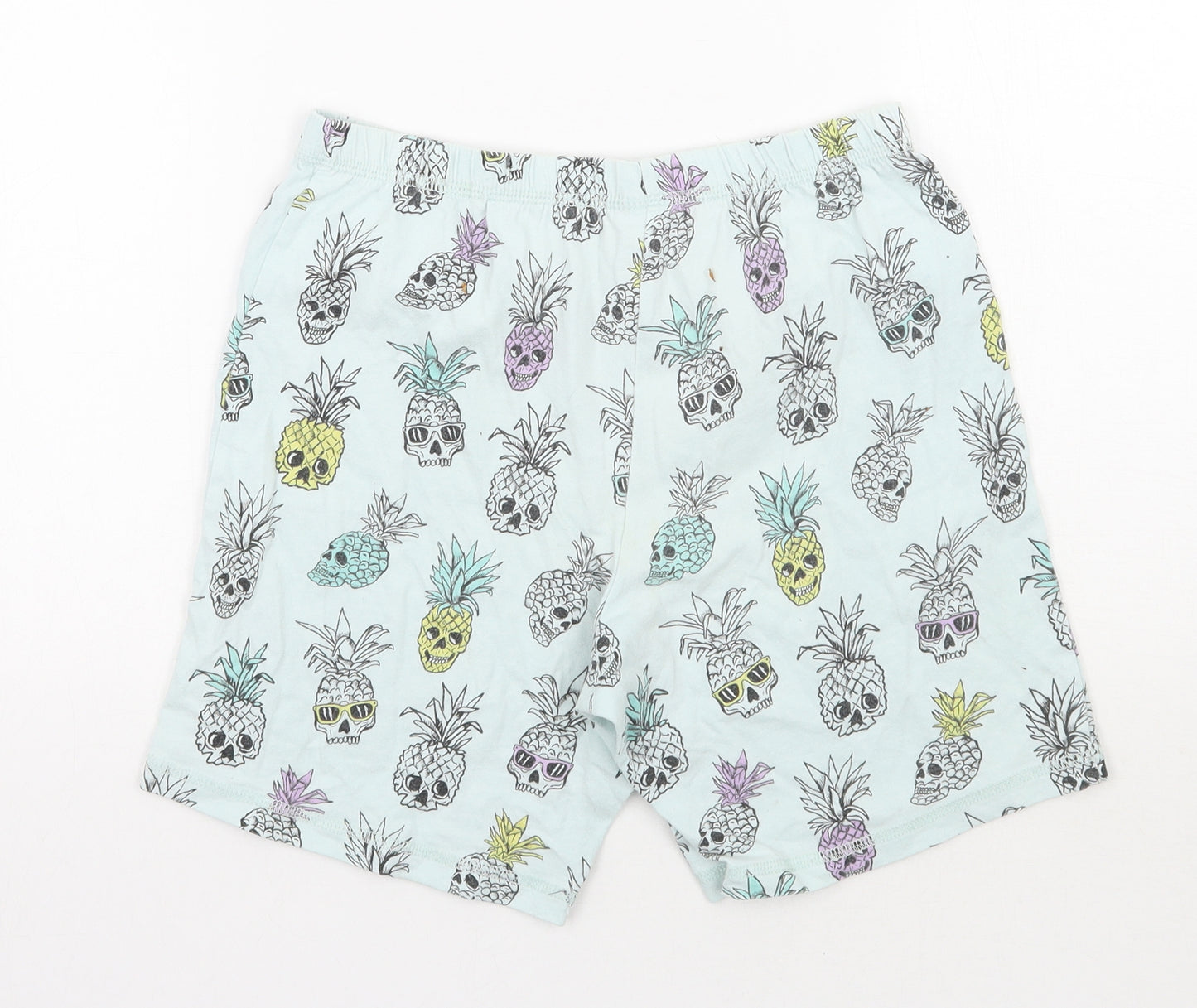 NEXT Boys Green Geometric  Sweat Shorts Size 9 Years