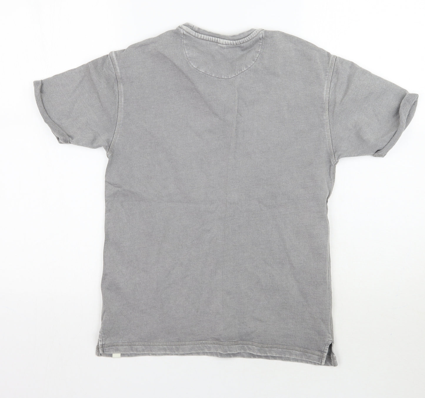 Mark Shale Boys Grey   Basic T-Shirt Size 9-10 Years
