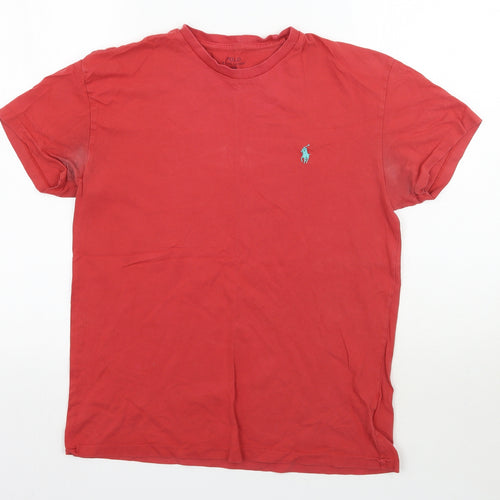 Polo Ralph Lauren Mens Red    T-Shirt Size XS