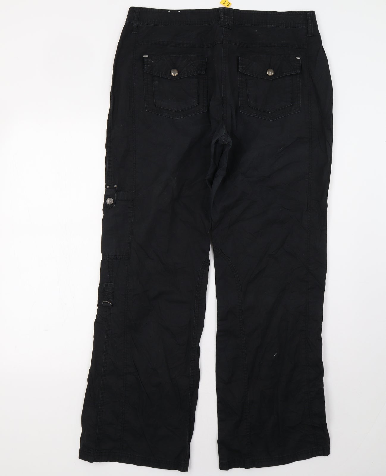 Cecil Mens Black   Trousers  Size 34 L32 in