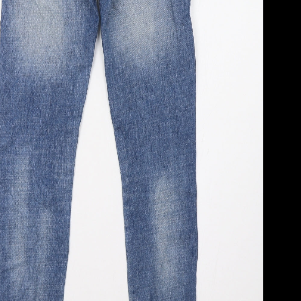 Only Womens Blue  Denim Straight Jeans Size 27 L32 in