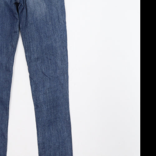 H&M Womens Blue   Skinny Jeans Size 25 L31 in