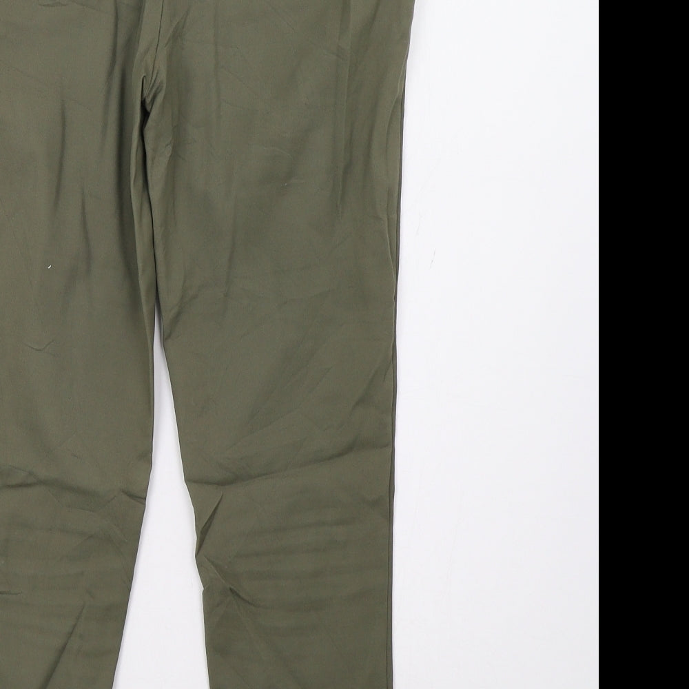 bikbok Womens Green   Trousers  Size XS L26 in