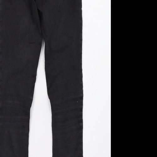 Sinsay Womens Black  Denim Skinny Jeans Size 6 L30 in