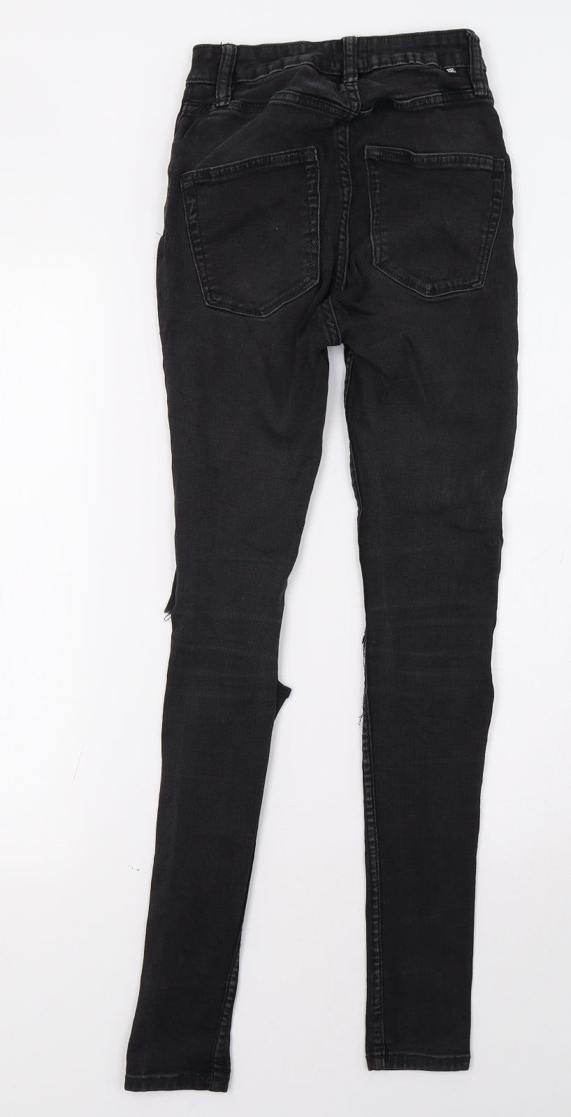 157 Womens Black   Skinny Jeans Size 6 L31 in