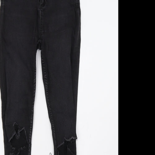 157 Womens Black   Skinny Jeans Size 6 L31 in