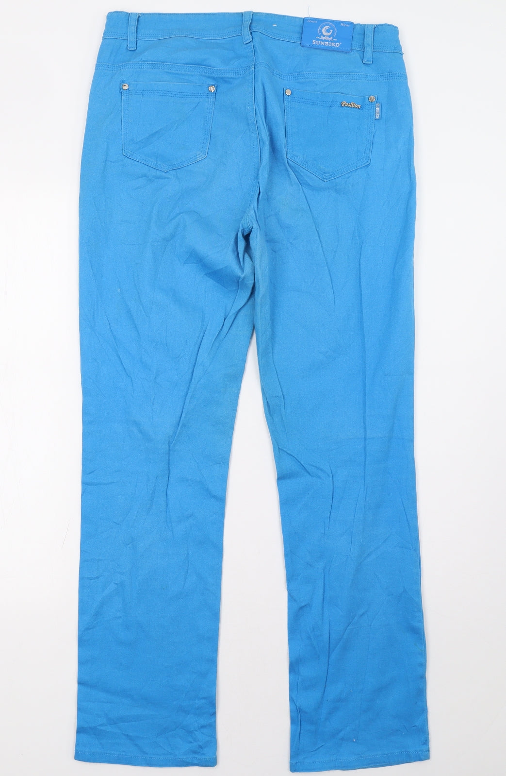 sunbird Womens Blue   Trousers  Size 12 L32 in