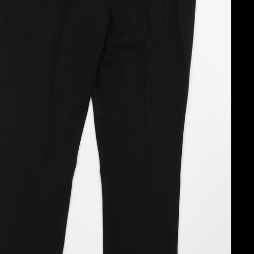 M&Co Womens Black   Trousers  Size 16 L32 in