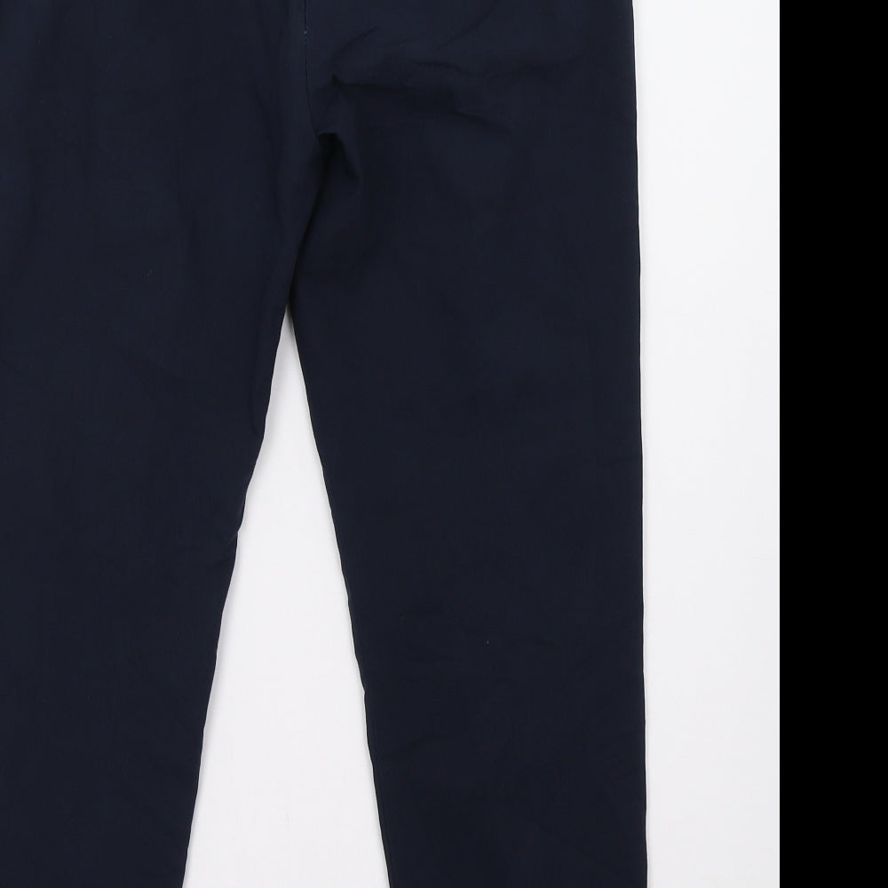 H&M Womens Blue   Trousers  Size 10 L27 in