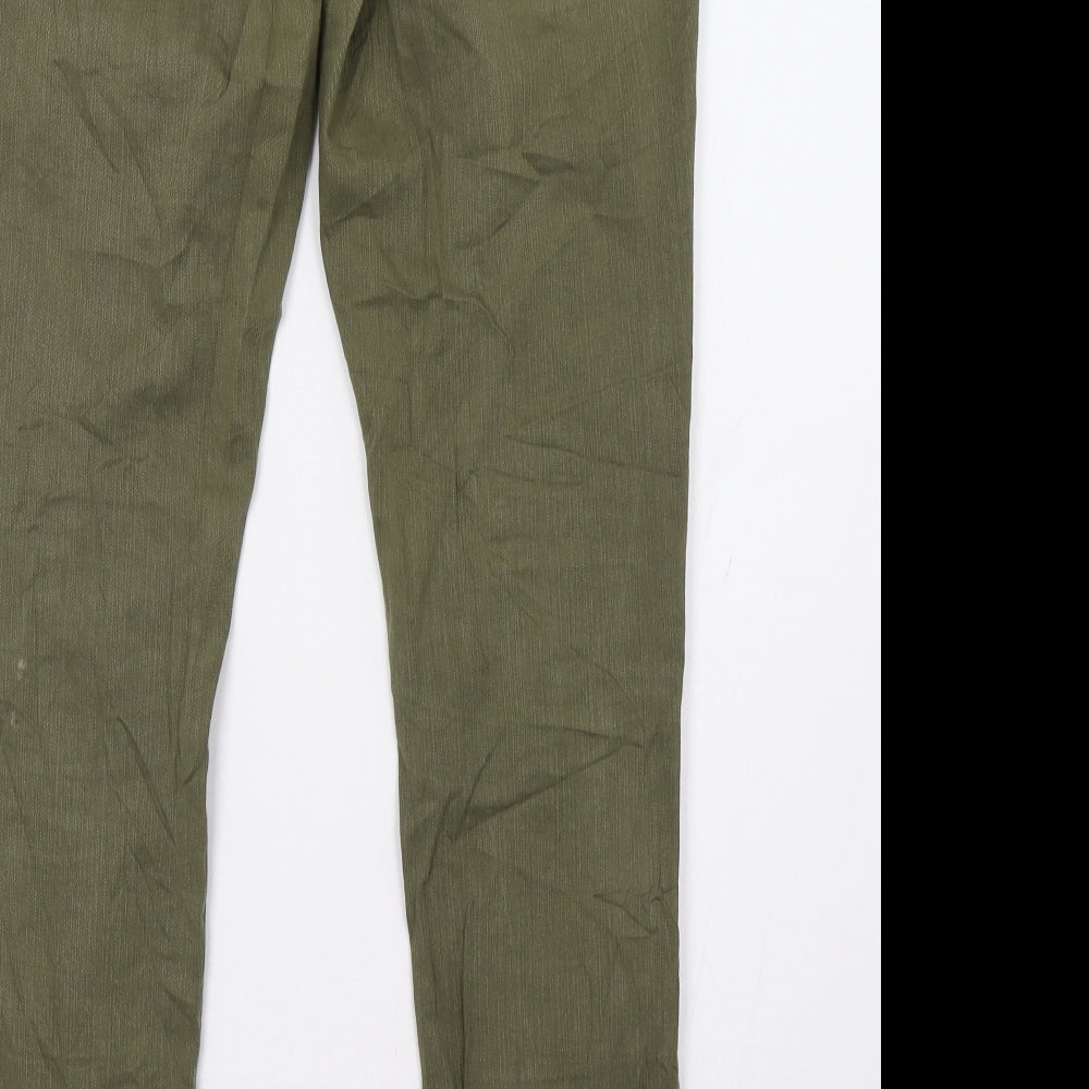 Yessica Womens Green   Straight Jeans Size 34 L34 in