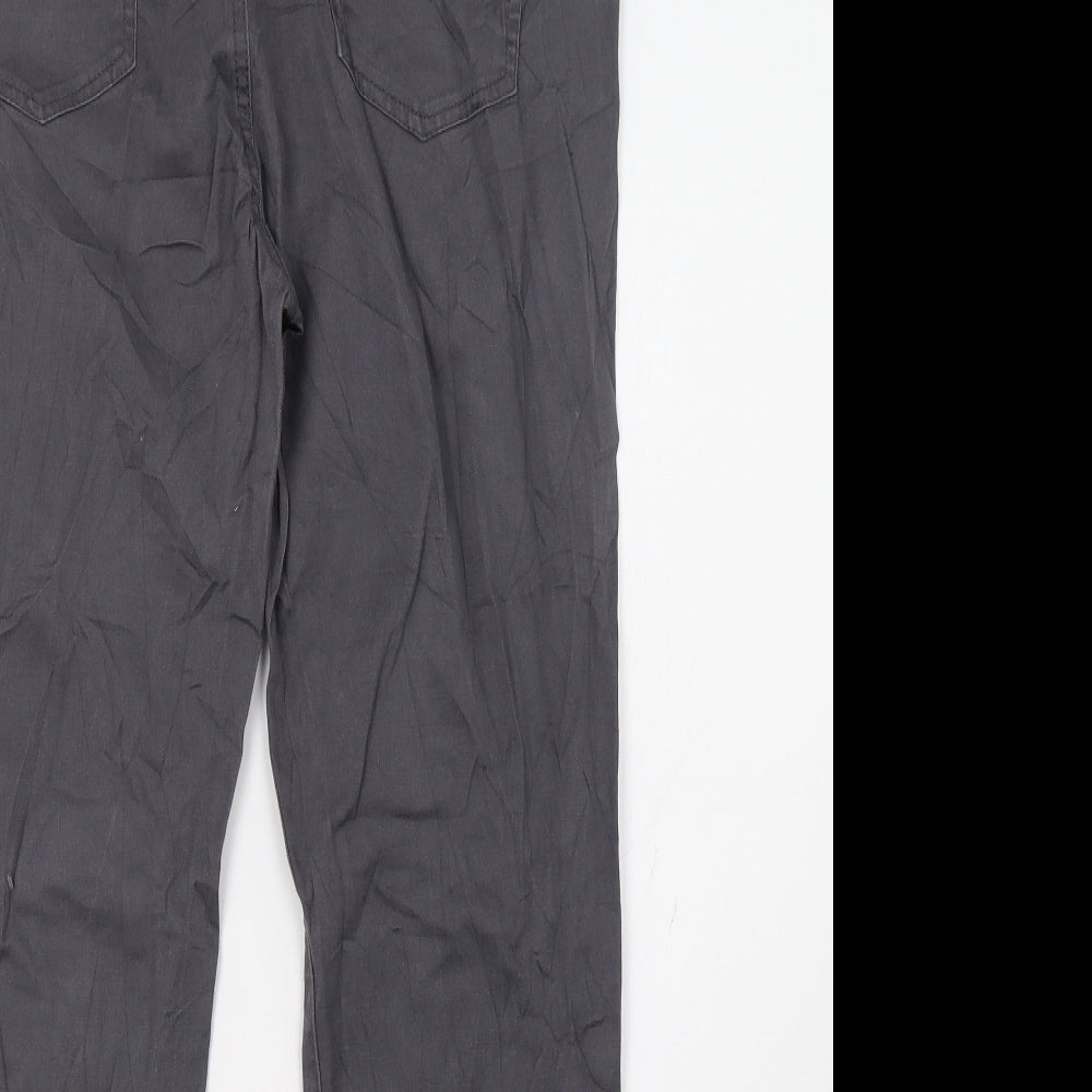 Janina Womens Grey   Trousers  Size 14 L33 in