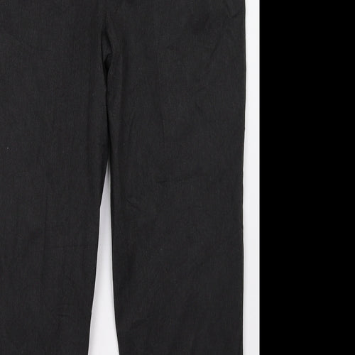 Preworn Womens Black   Trousers  Size 16 L29 in