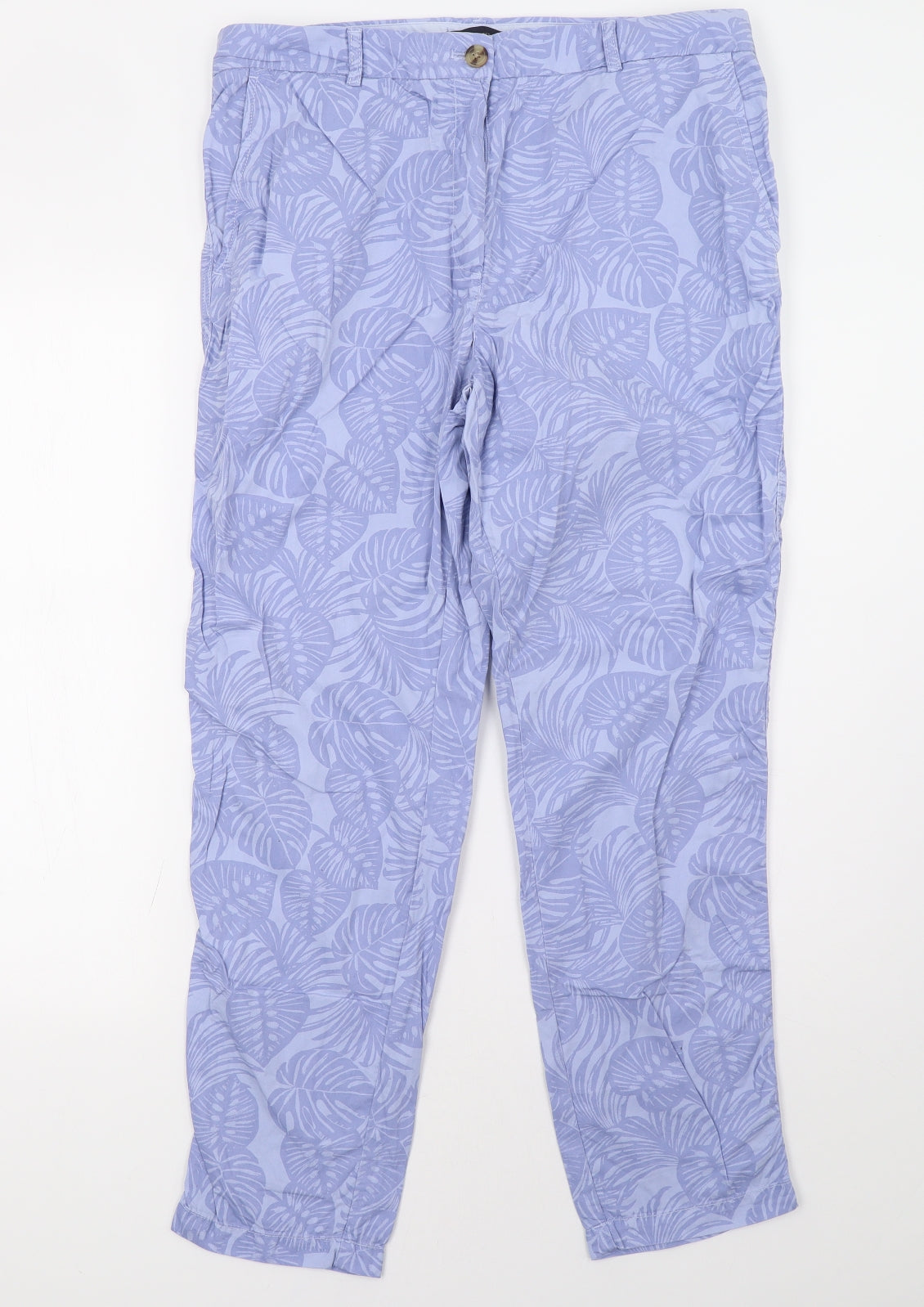 Marks and Spencer Womens Purple   Trousers  Size 14 L30 in