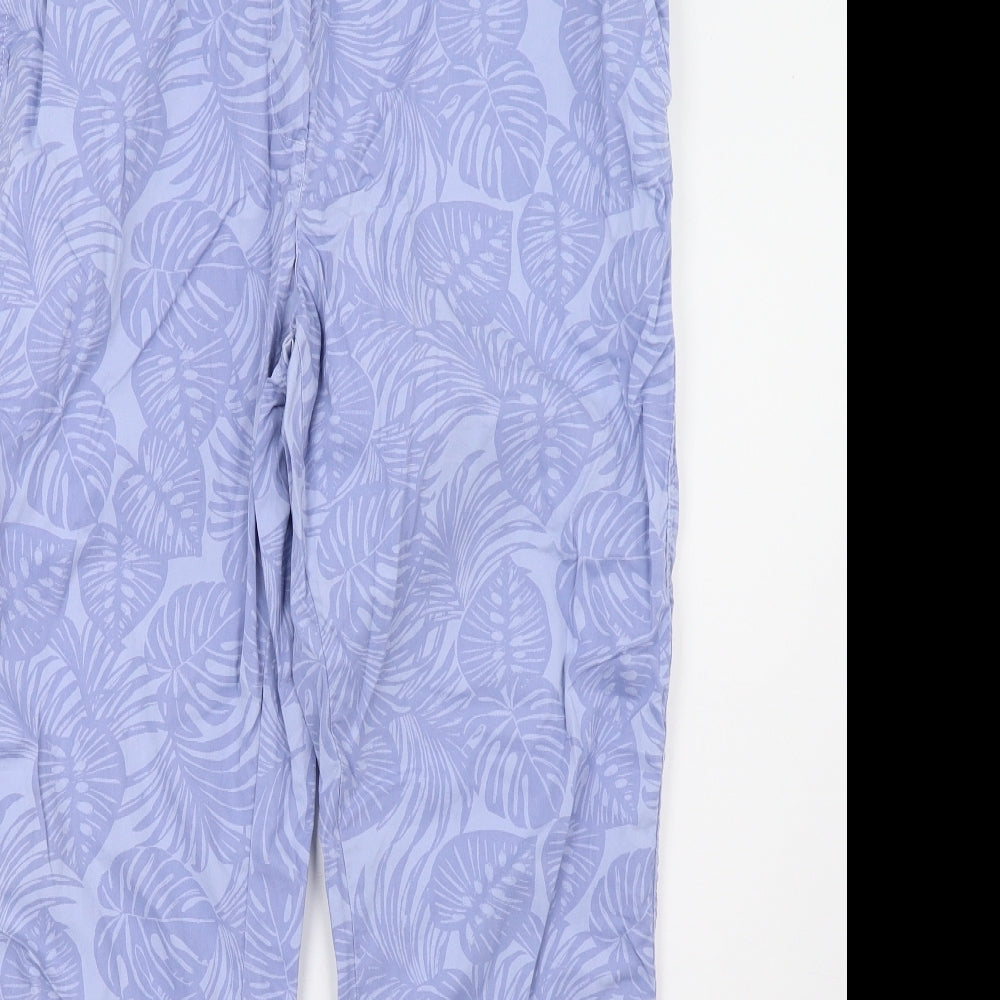Marks and Spencer Womens Purple   Trousers  Size 14 L30 in