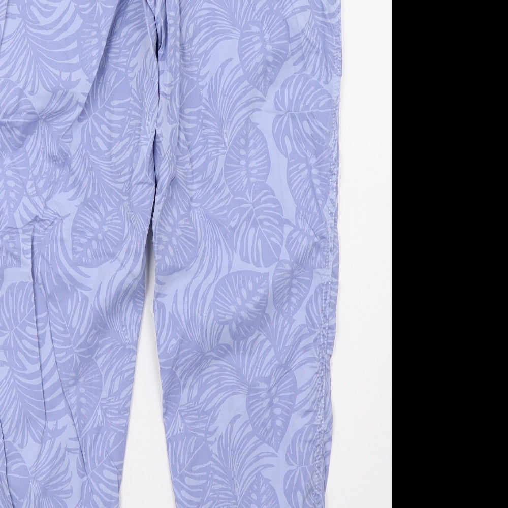 Marks and Spencer Womens Purple   Trousers  Size 14 L30 in