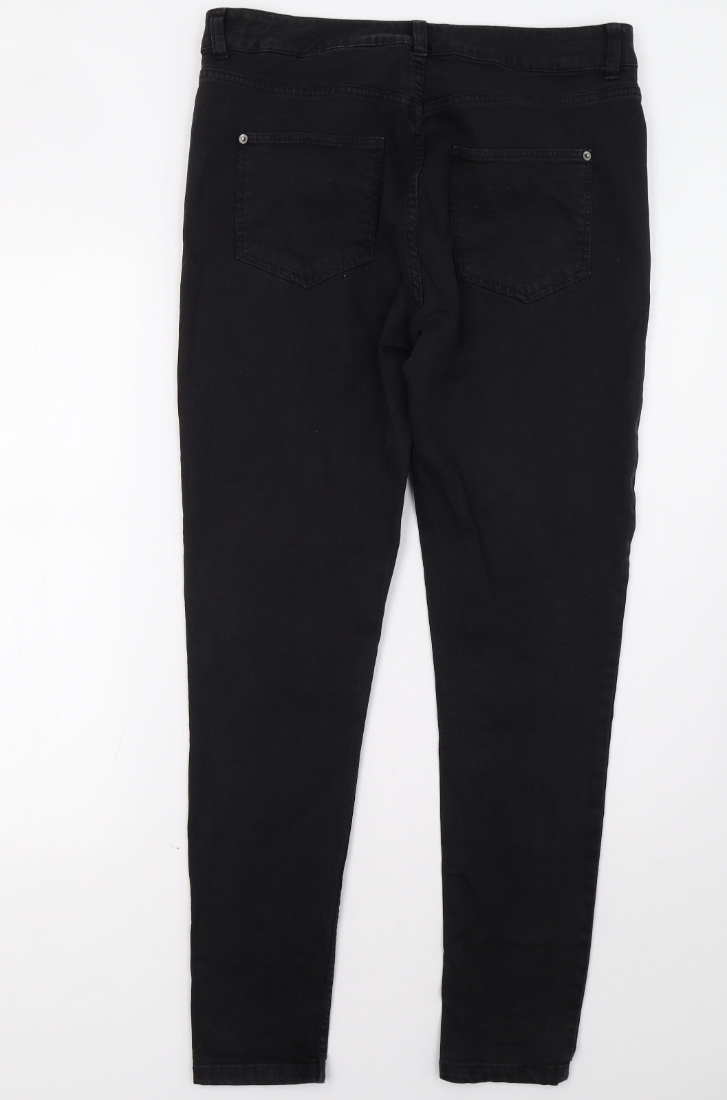 Marks and Spencer Womens Black   Skinny Jeans Size 14 L32 in
