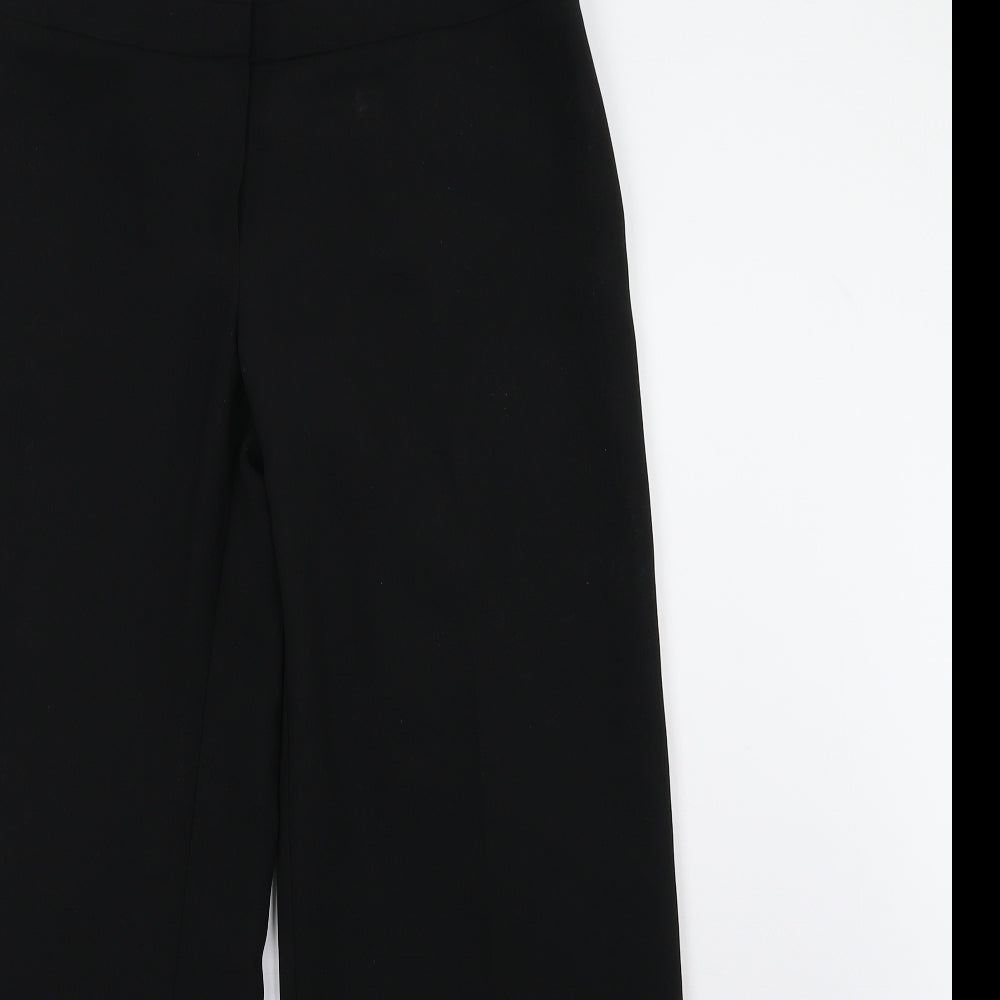 Marks and Spencer Womens Black   Trousers  Size 12 L29 in