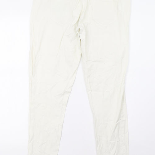 Clockhouse Womens White   Trousers  Size 12 L29 in
