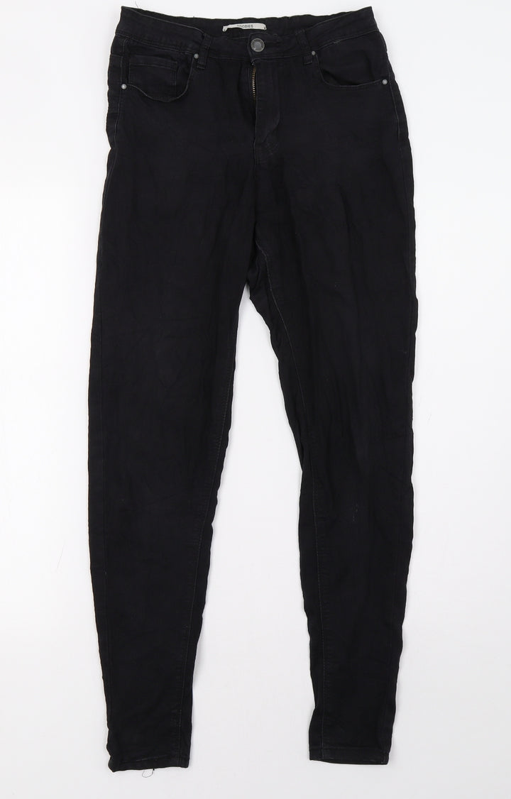 goodies Womens Black   Skinny Jeans Size 8 L30 in