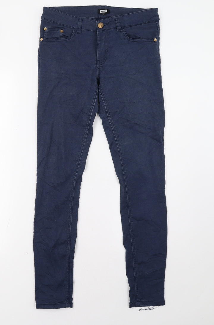 bikbok Womens Blue   Skinny Jeans Size 10 L30 in