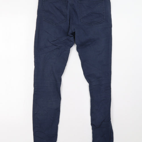 bikbok Womens Blue   Skinny Jeans Size 10 L30 in