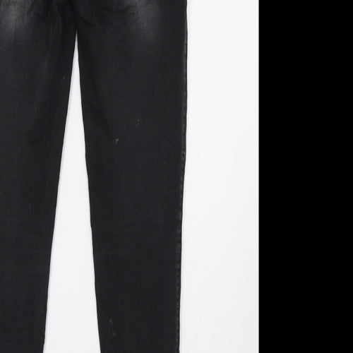 Pieces Womens Black   Skinny Jeans Size 8 L32 in