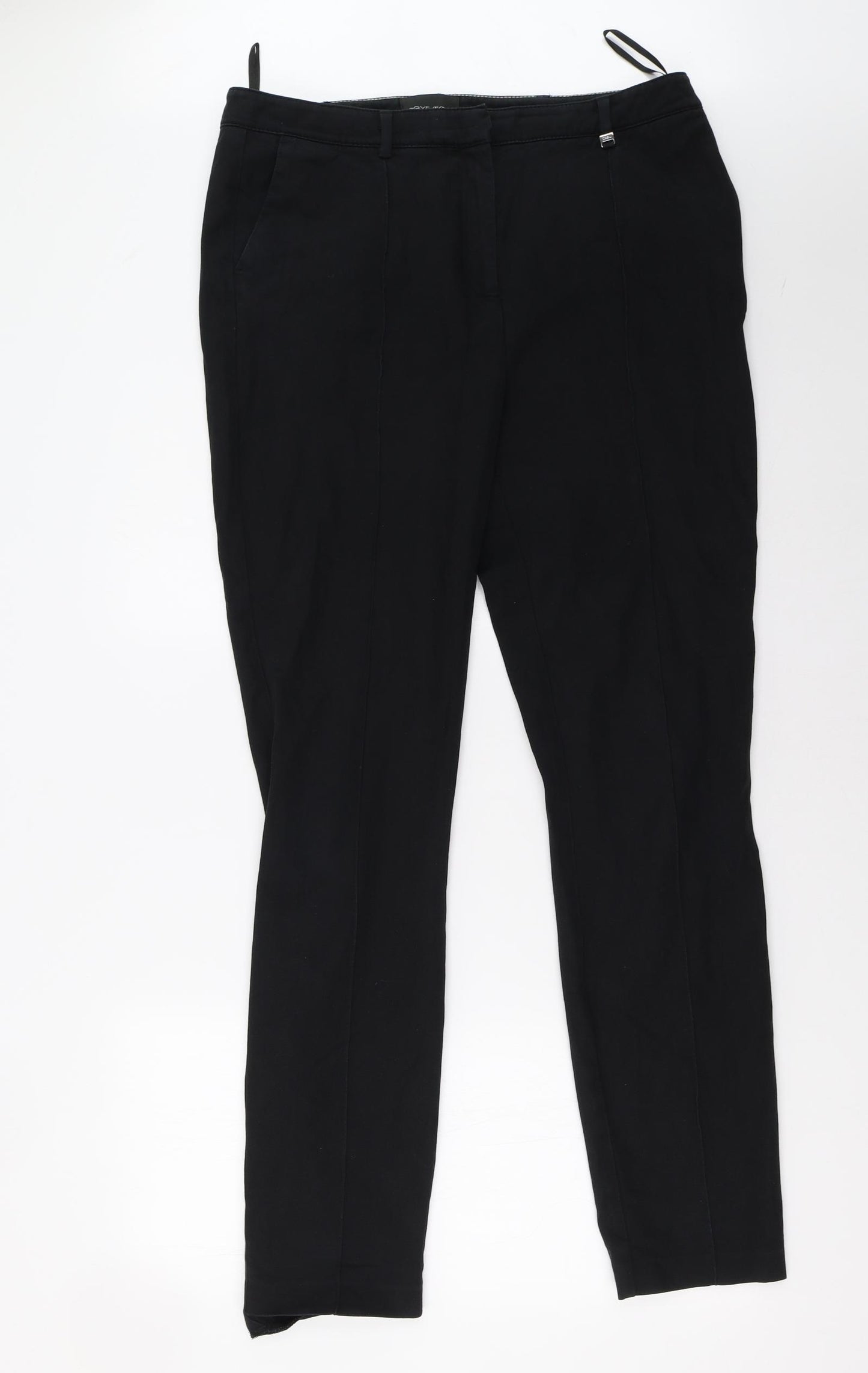 NEXT Womens Black   Trousers  Size 14 L34 in