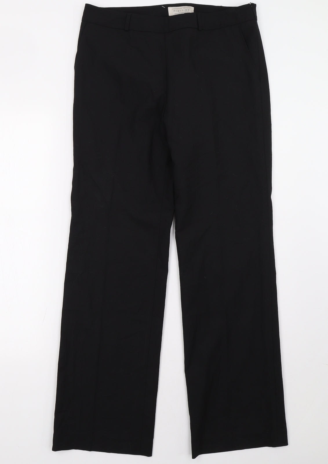 uniform service Womens Black   Trousers  Size 32 L32 in