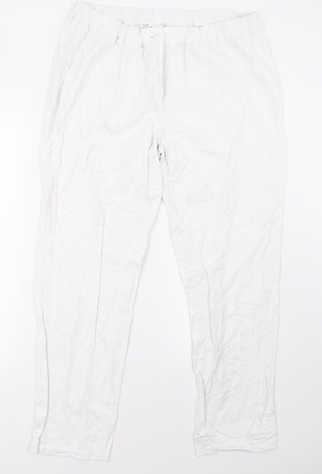 clinic dress Womens White   Trousers  Size 16 L30 in