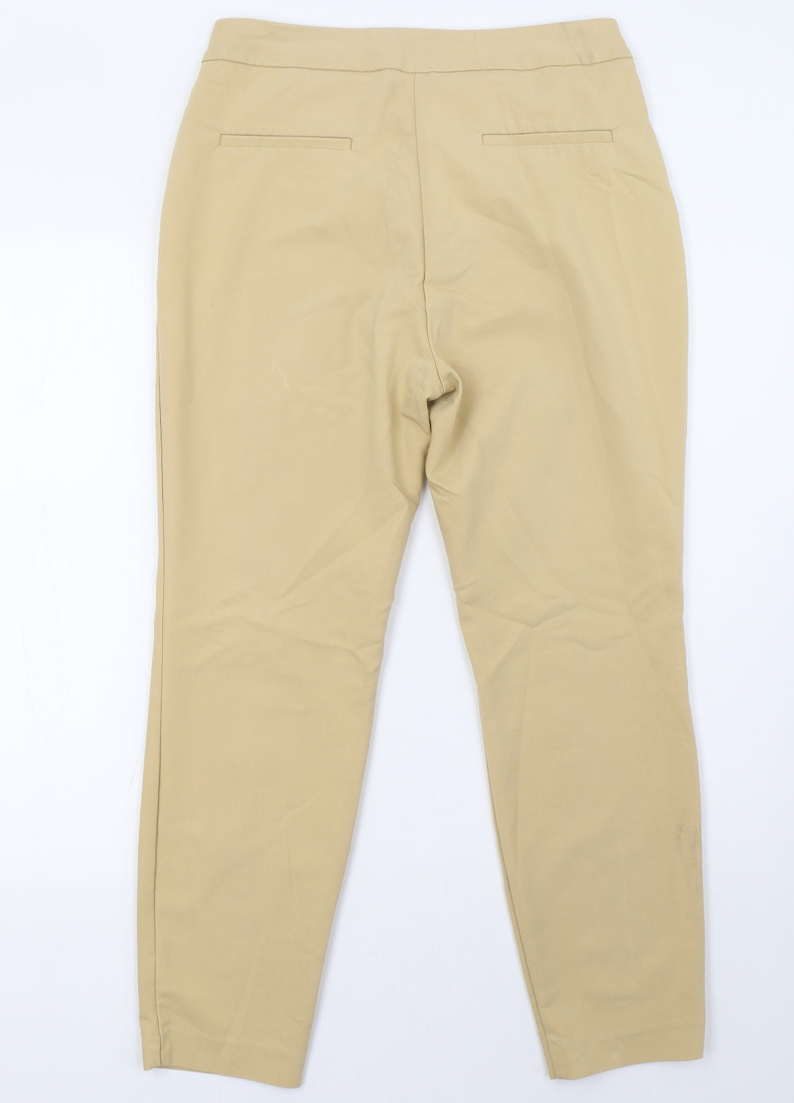 Matalan Womens Beige   Trousers  Size 12 L30 in