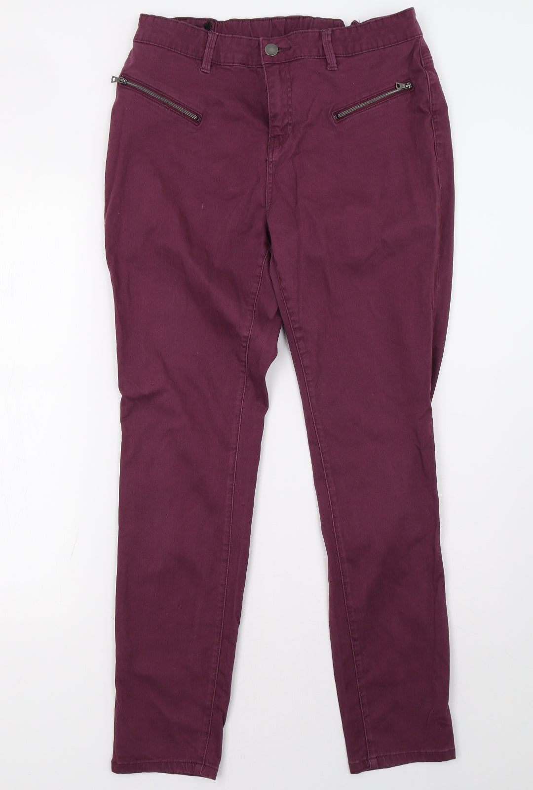 Sainsburys Womens Purple   Skinny Jeans Size 16 L33 in