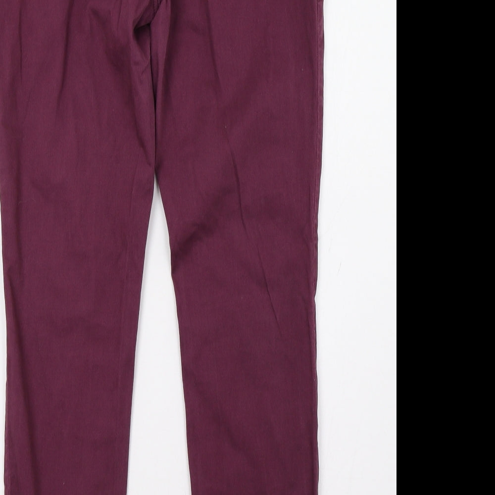 Sainsburys Womens Purple   Skinny Jeans Size 16 L33 in