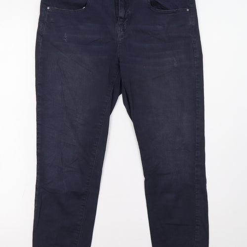 EDC Womens Blue   Straight Jeans Size 12 L28 in