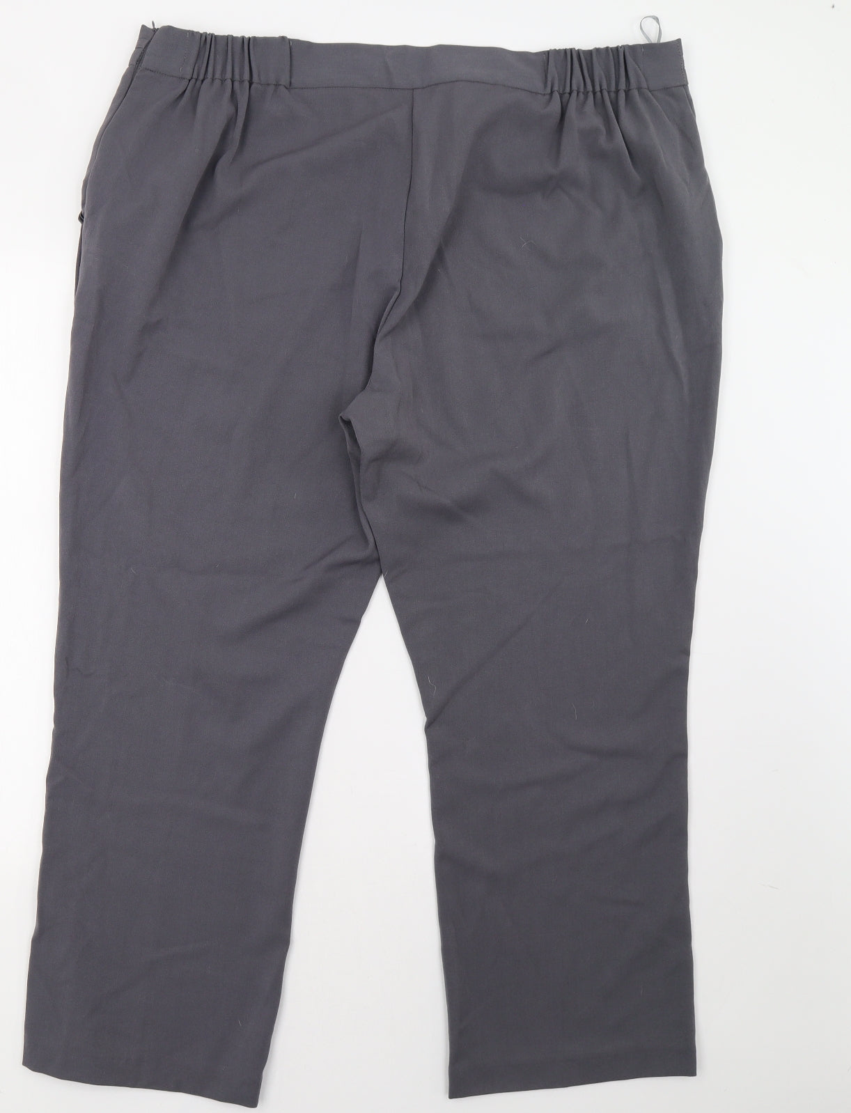 Anna Rose Womens Grey   Trousers  Size 22 L30 in