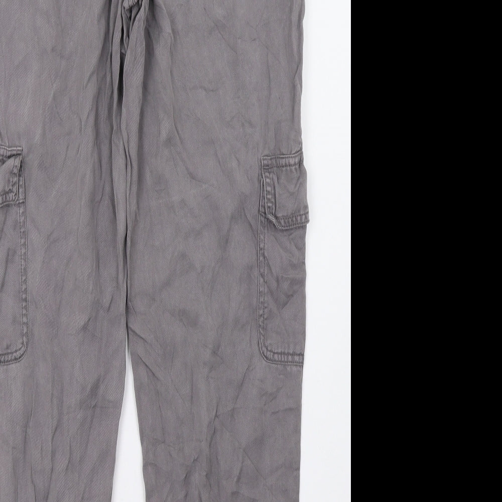 c&c Womens Grey   Jogger Trousers Size M L32 in