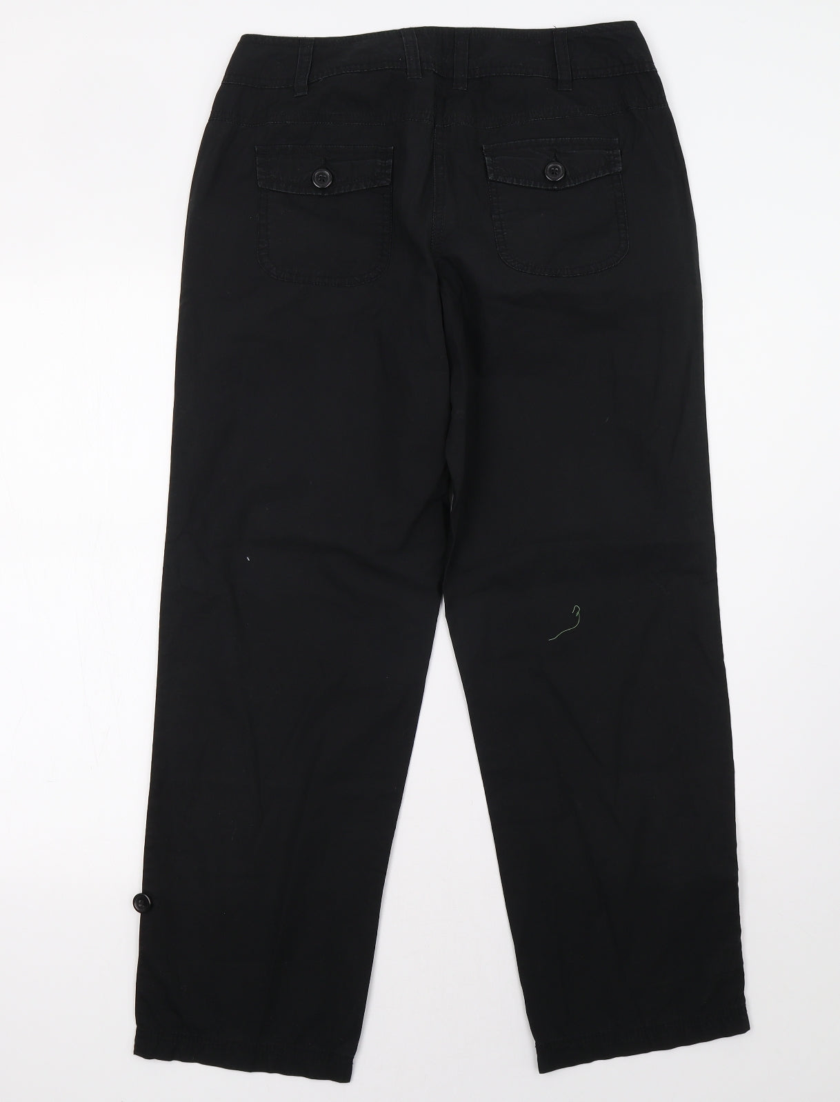 Matalan Womens Black   Trousers  Size 12 L30 in
