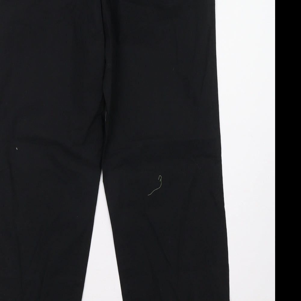 Matalan Womens Black   Trousers  Size 12 L30 in