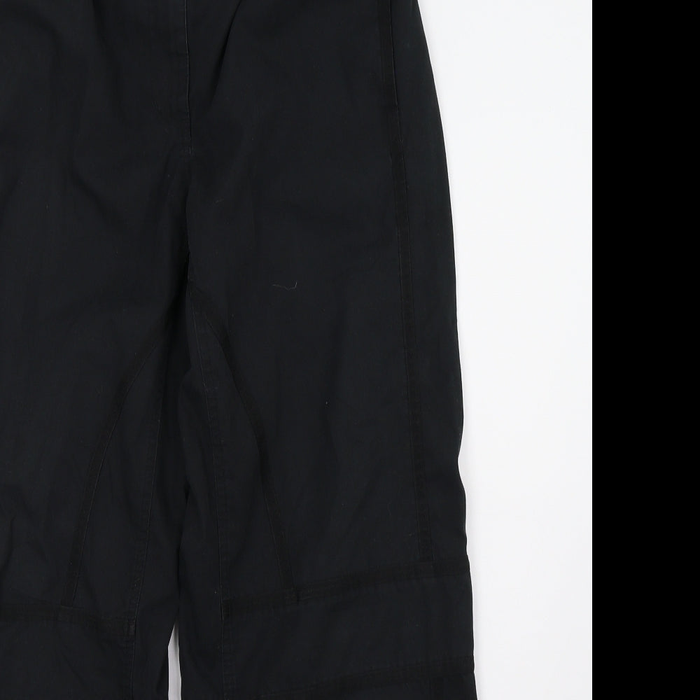 Reebok Womens Black   Trousers  Size 14 L32 in