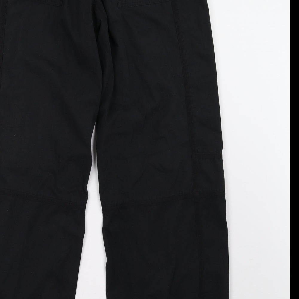 Reebok Womens Black   Trousers  Size 14 L32 in