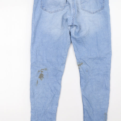 H&M Womens Blue   Skinny Jeans Size 10 L31 in