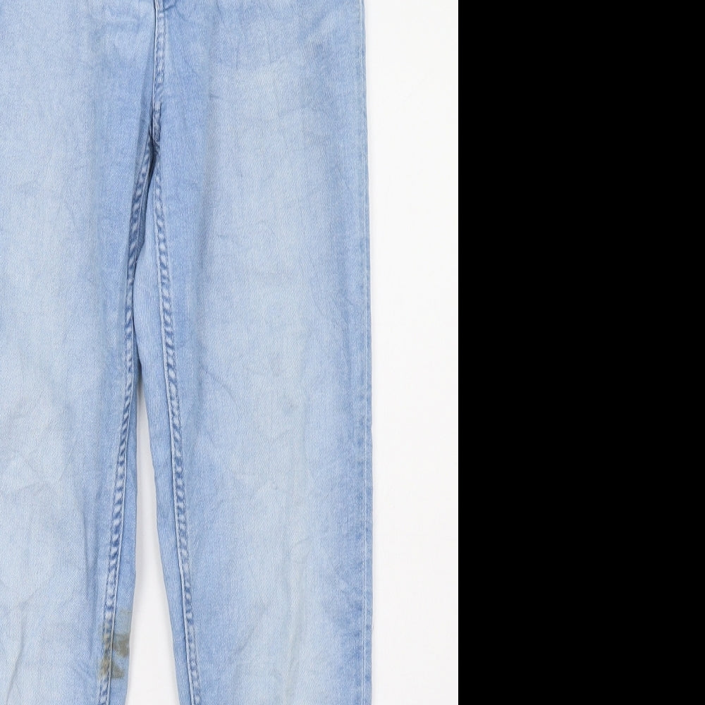 H&M Womens Blue   Skinny Jeans Size 10 L31 in