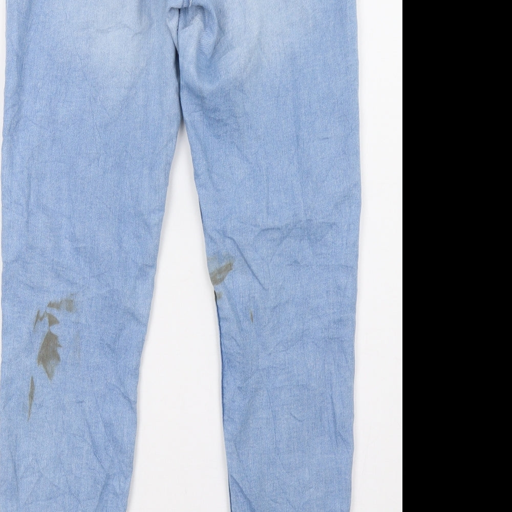 H&M Womens Blue   Skinny Jeans Size 10 L31 in
