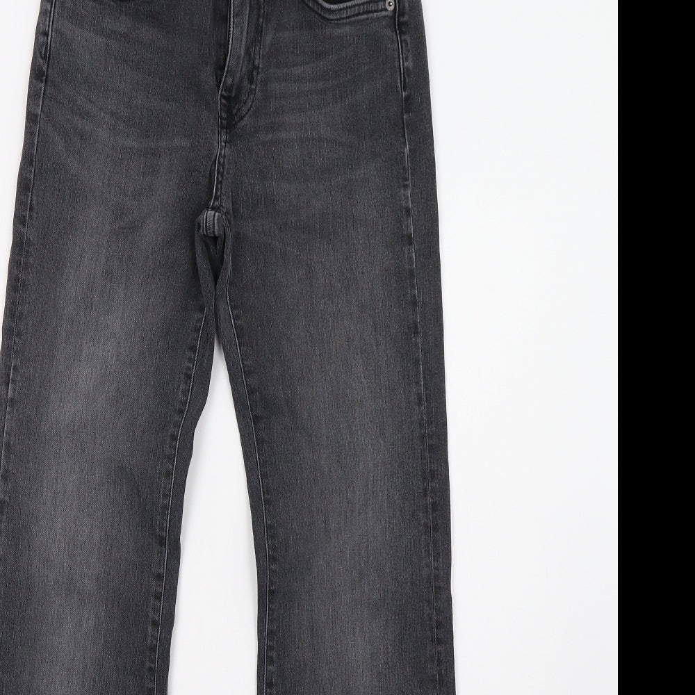 Superdry Womens Black   Straight Jeans Size 26 L31 in