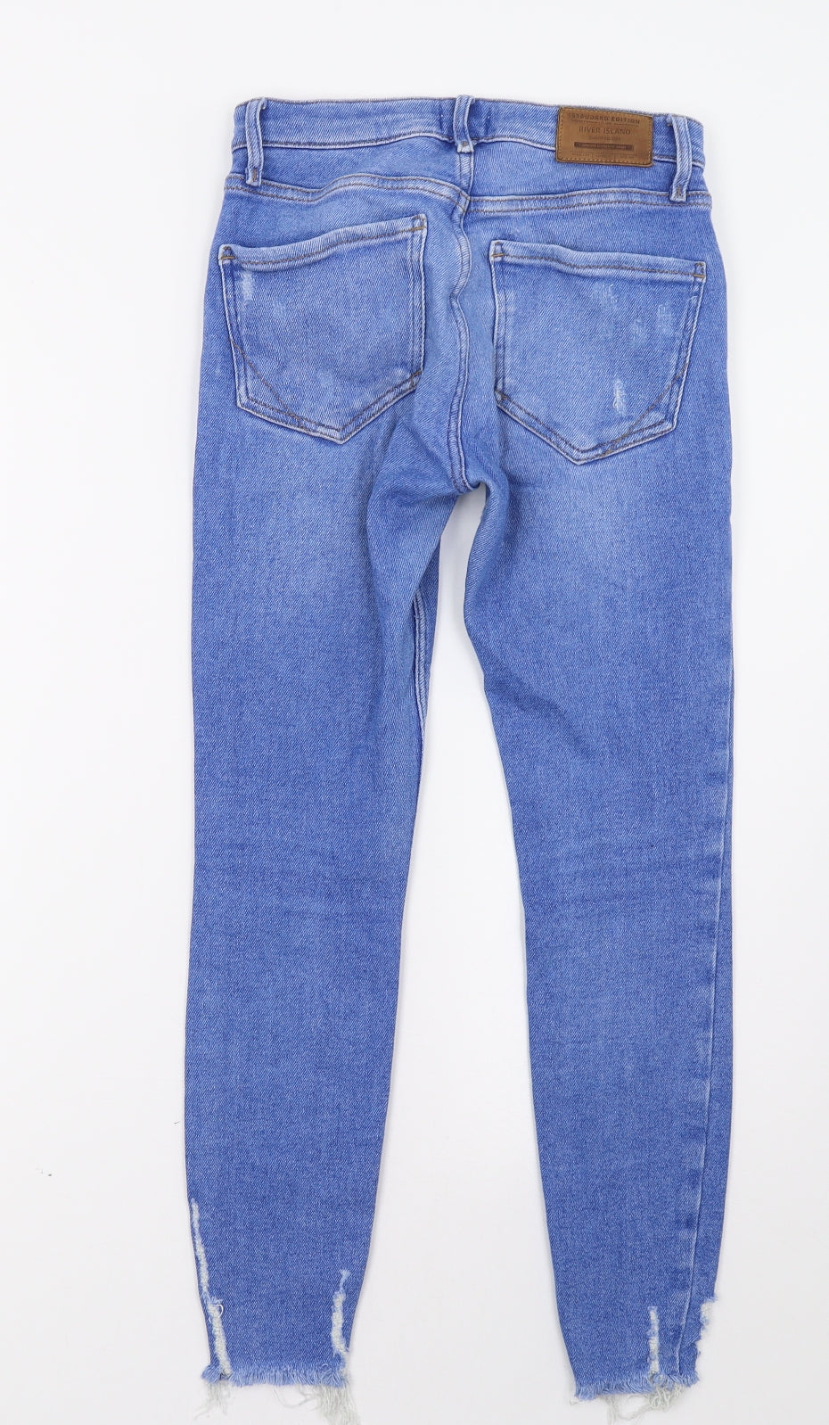 River Island Womens Blue   Skinny Jeans Size 6 L26 in