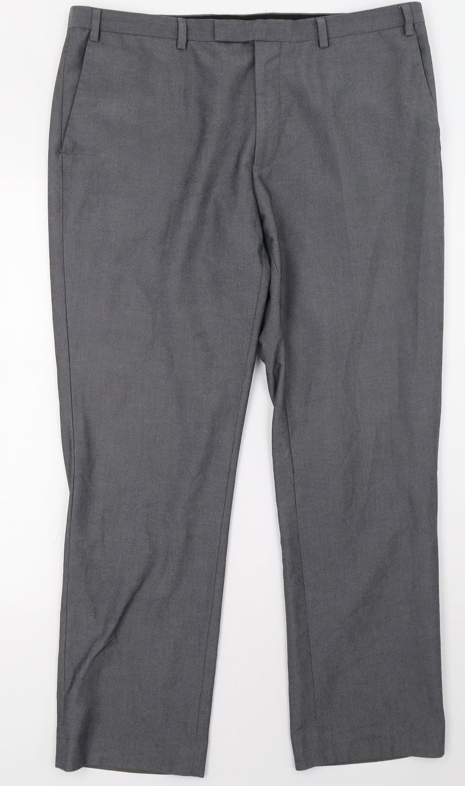 Burton Mens Grey   Trousers  Size 38 L31 in